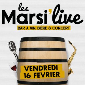La soirée Marsi'live à Marsillargues un verre de vin, une ambiance dansante pour déguster du vin chez JandJ event